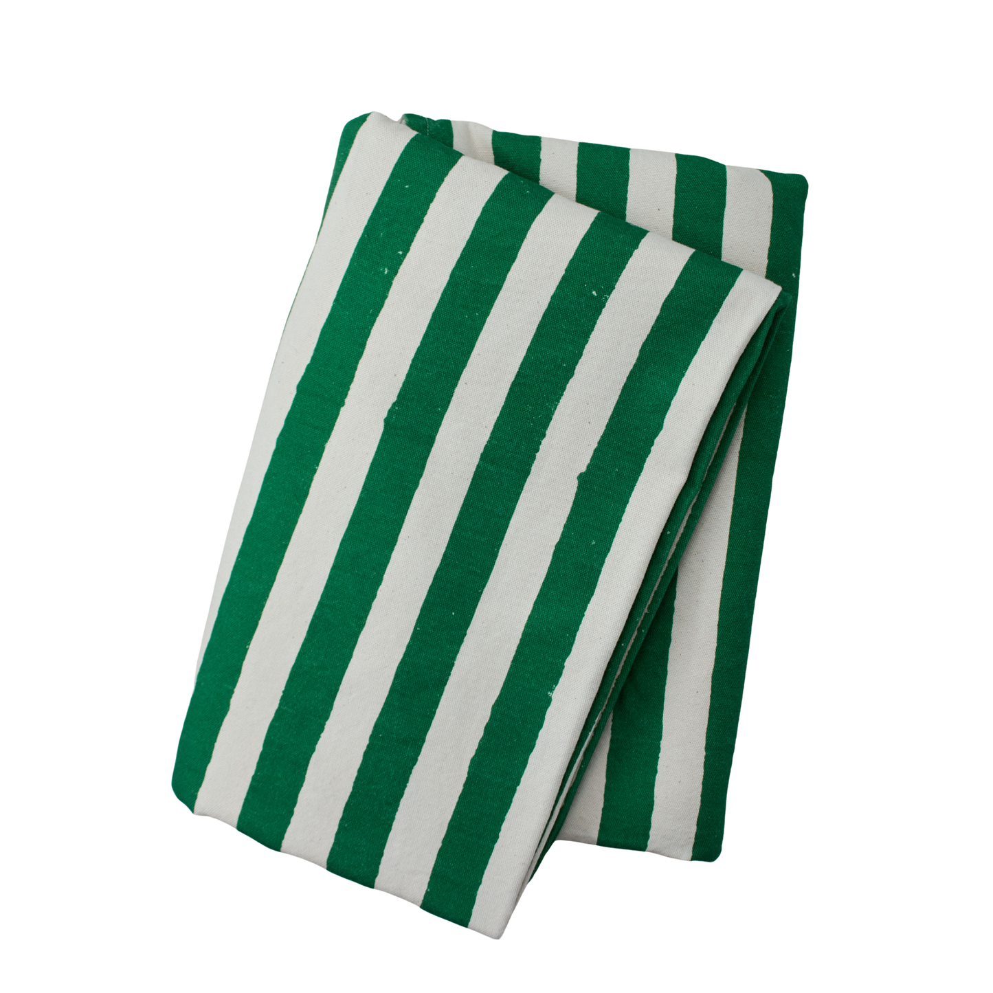 Christmas Green Stripe Tablecloth