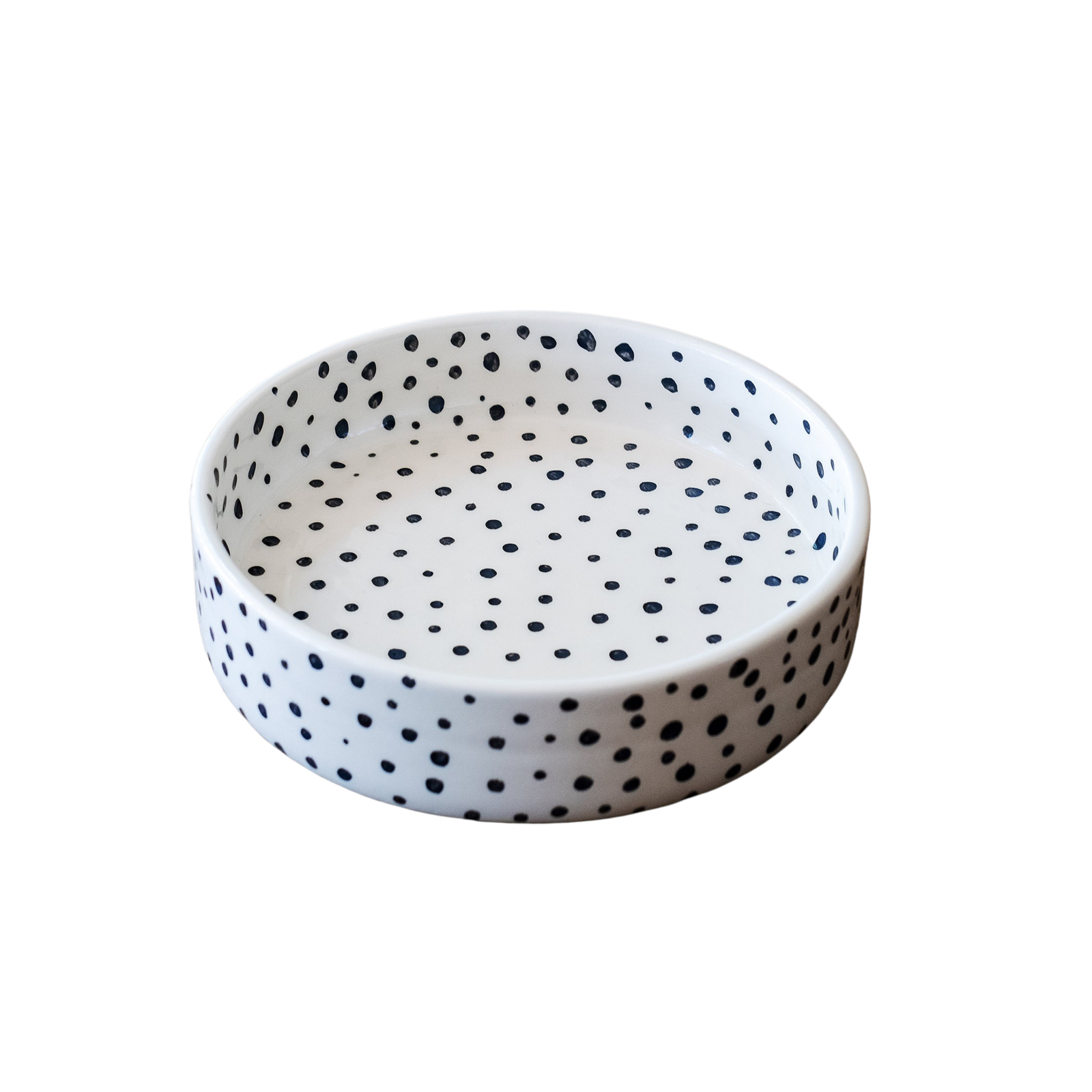 Black Spots Pet Bowl