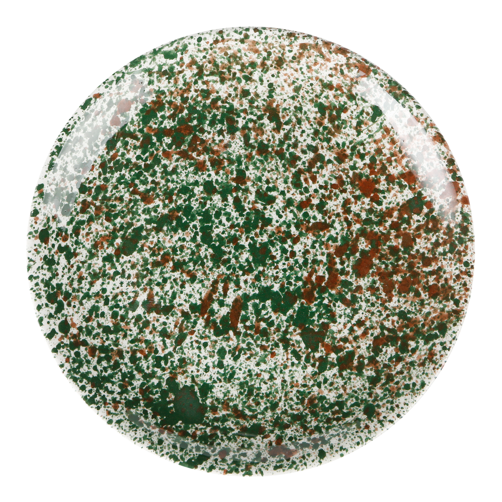 Forest Splatter Plate