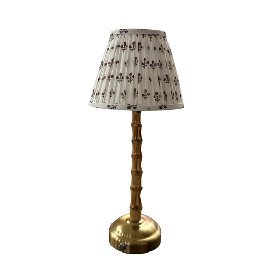 Antibes - Rechargeable Table Lamp (Chesnut Bloom)