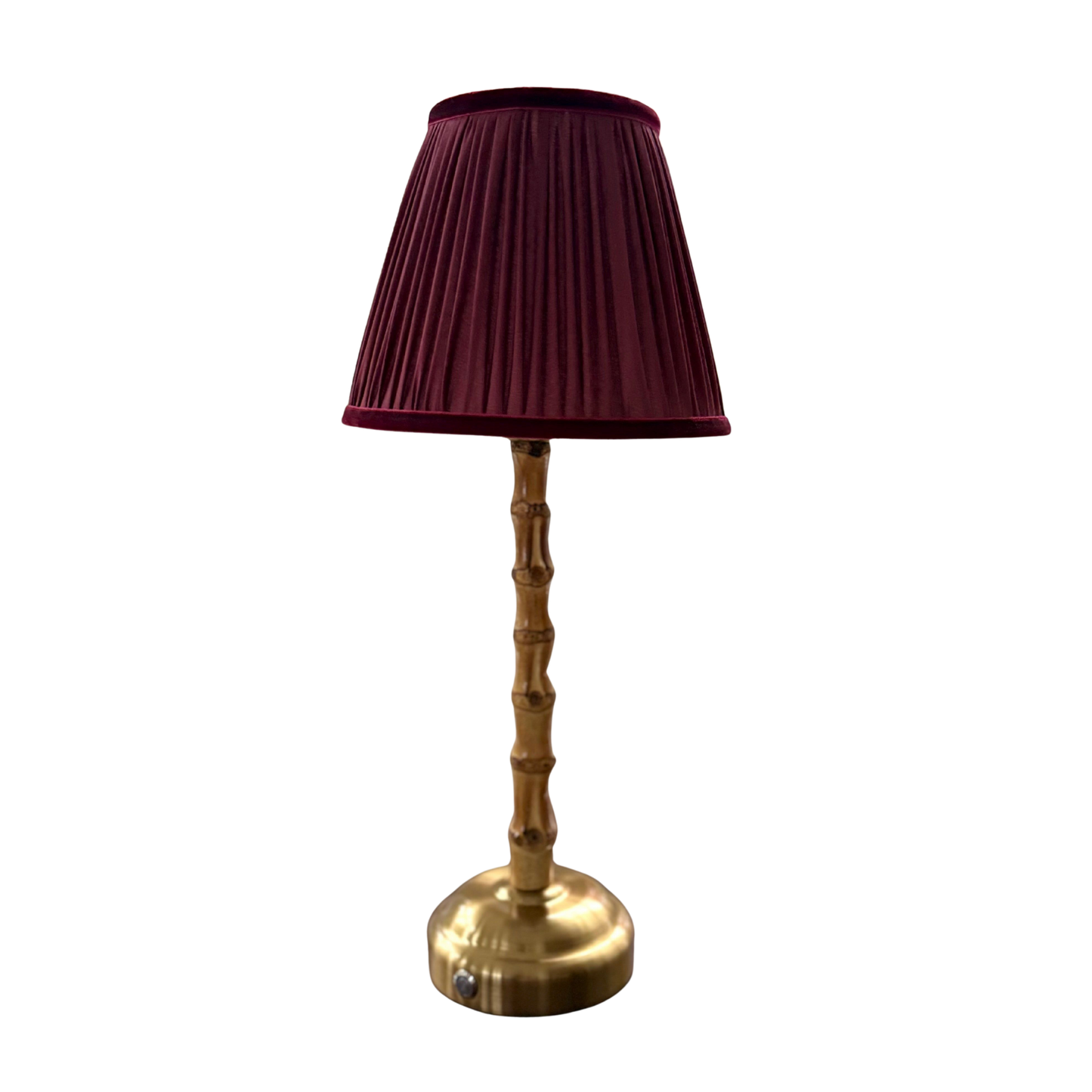 Antibes - Rechargeable Table Lamp (Burgundy)