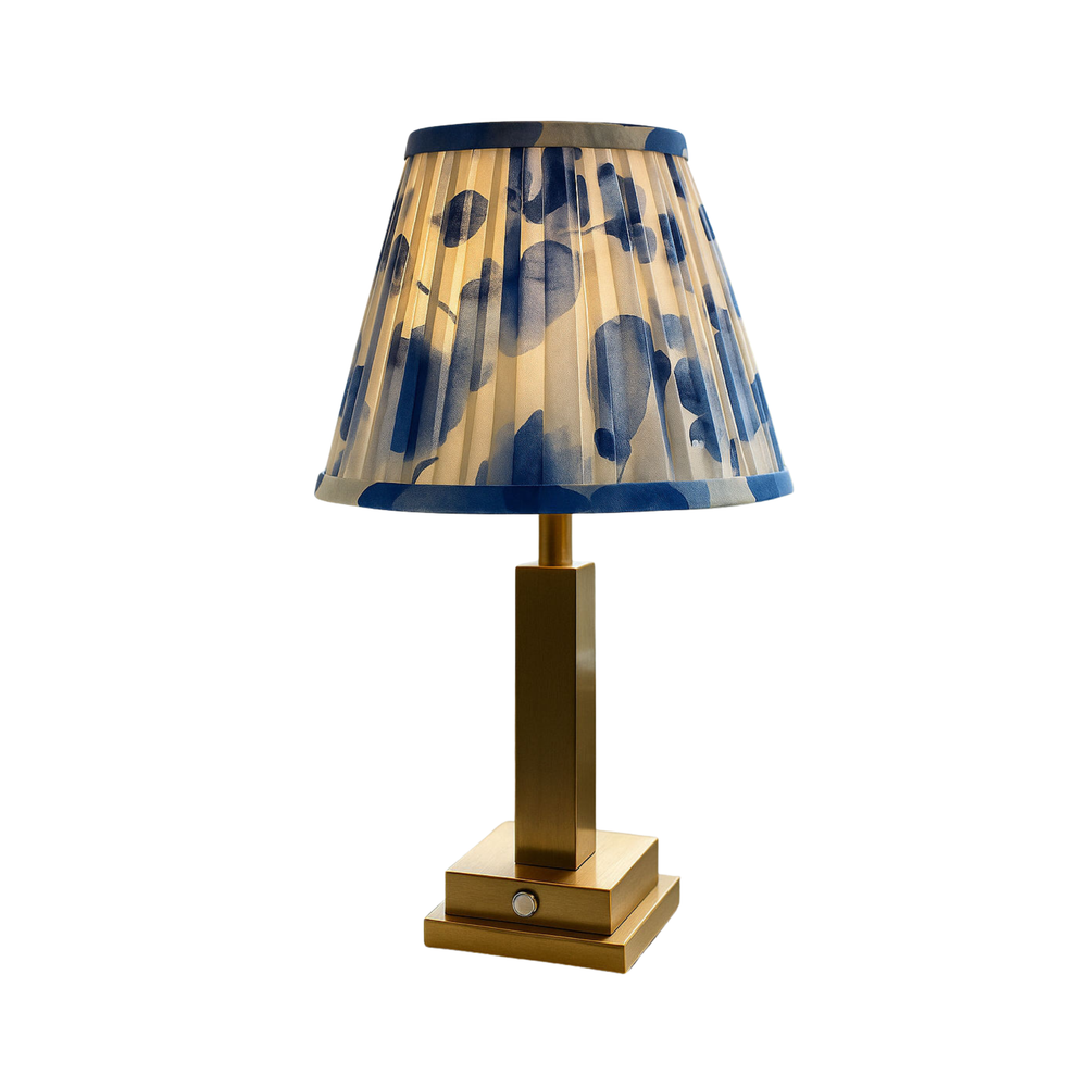 Athena Slim Rechargeable Table Lamp (Blue Magnolia)