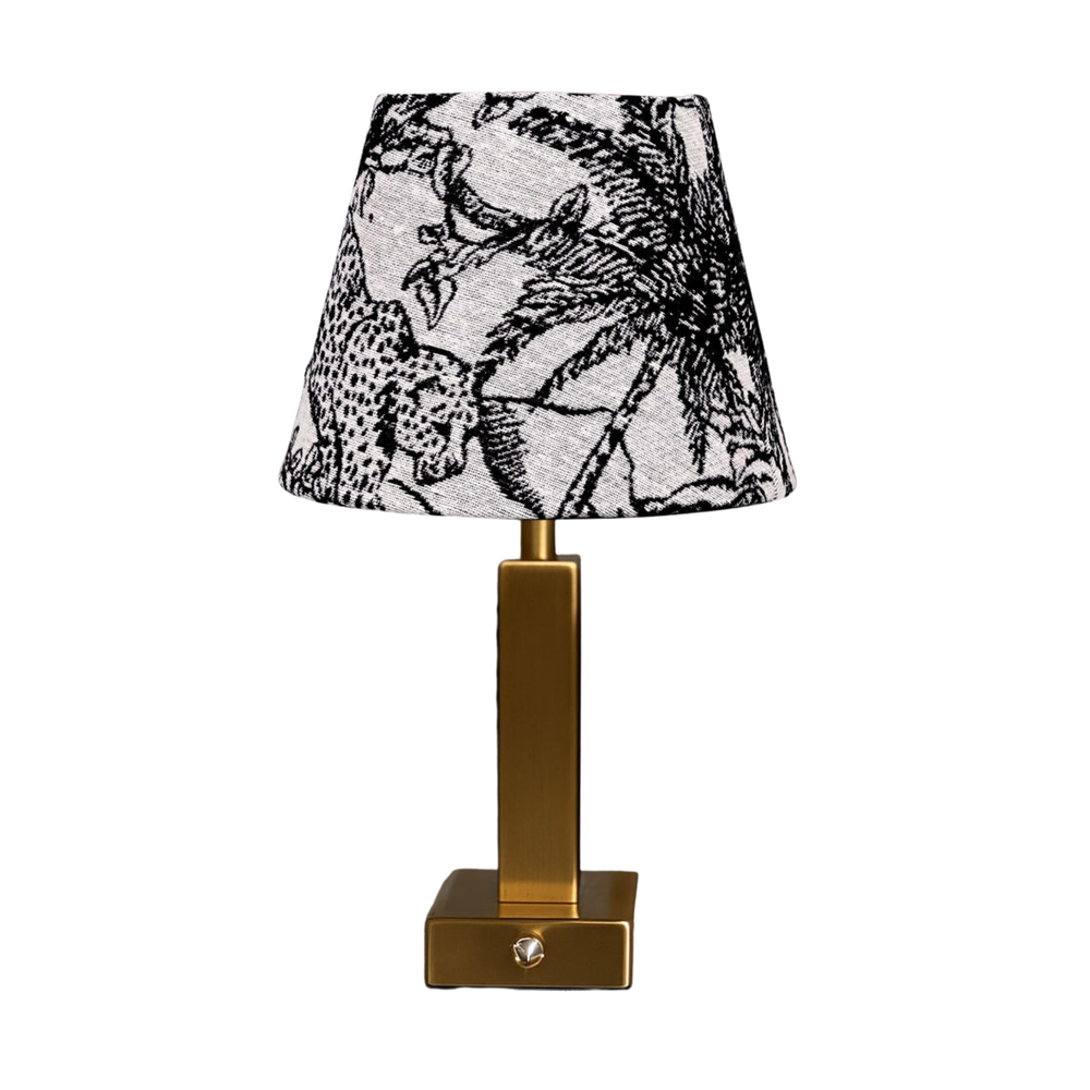 Athena Slim Rechargeable Table Lamp (Black Panther)