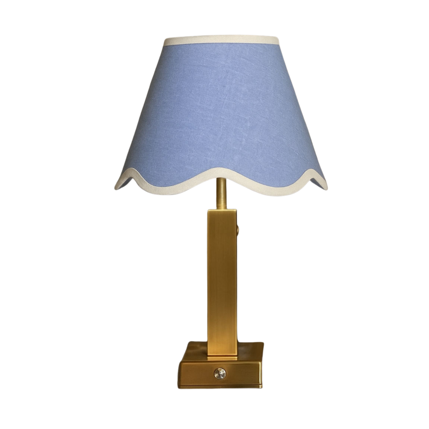 Athena Slim Rechargeable Table Lamp (Von Norten Blue/White)