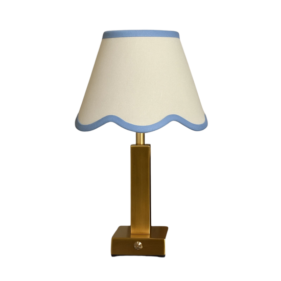 Athena Slim Rechargeable Table Lamp (Von Norten White/Blue)