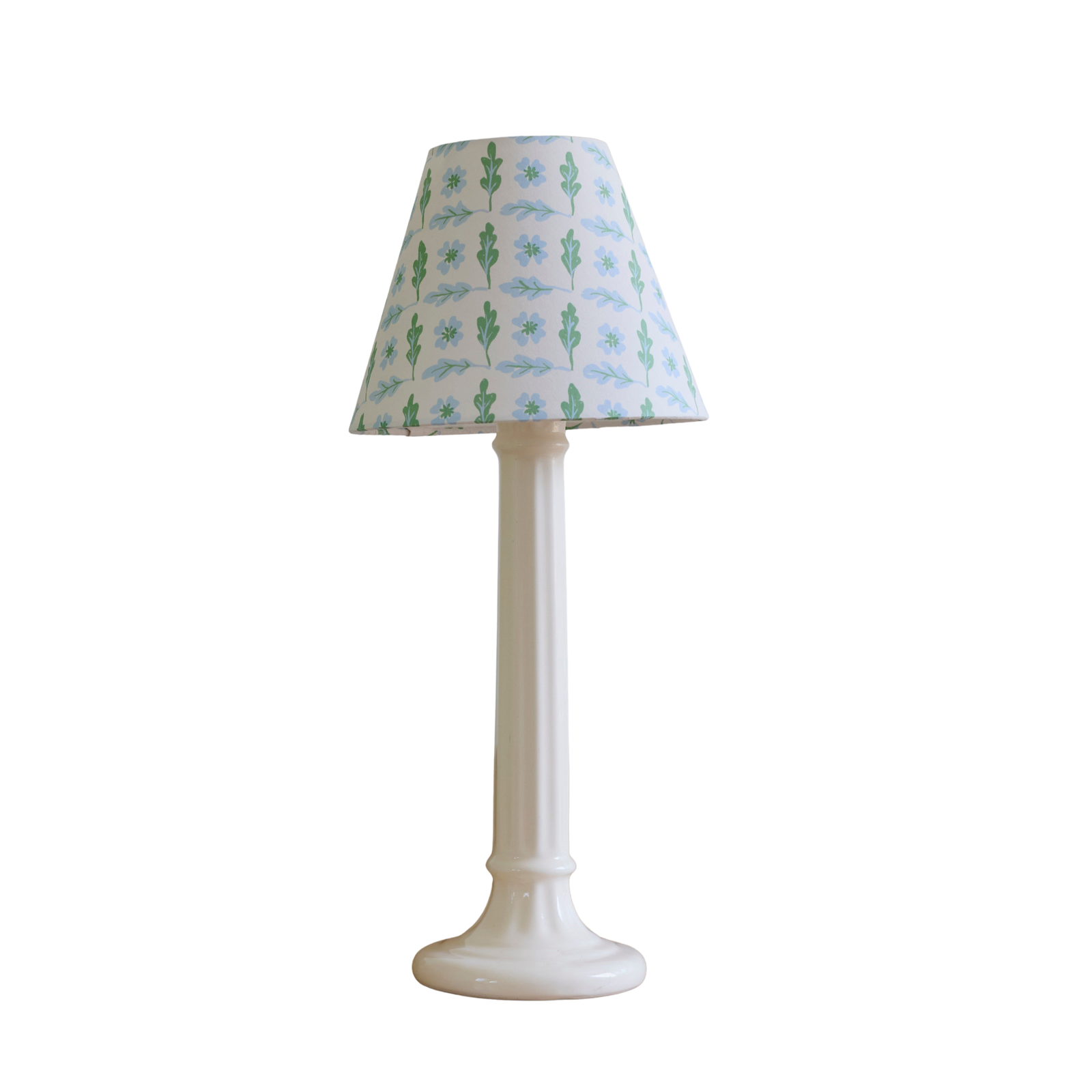 Oxalis Oak Paper Lampshade - Peppermint