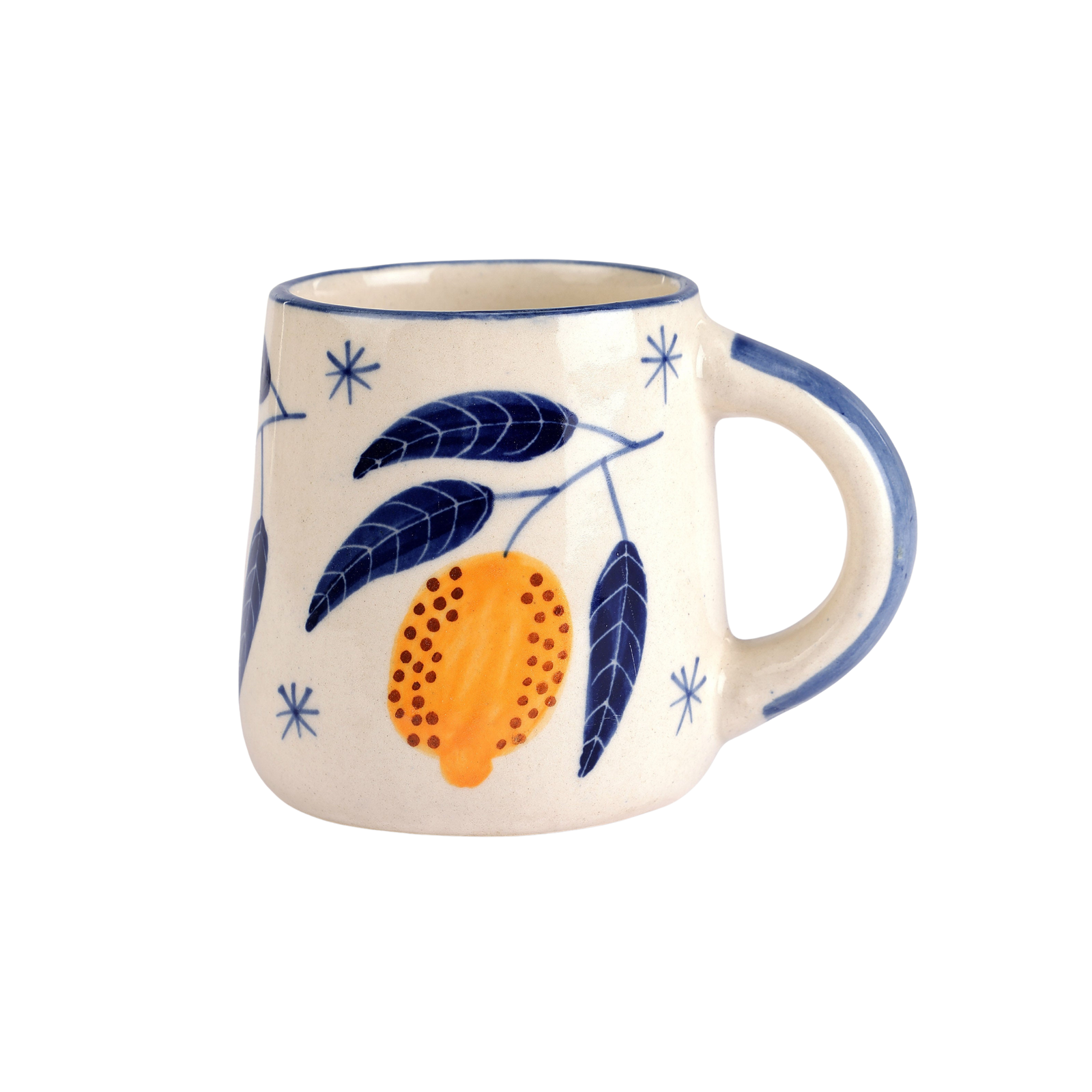 Lemon Coffee Mug- Yellow (set of 2)