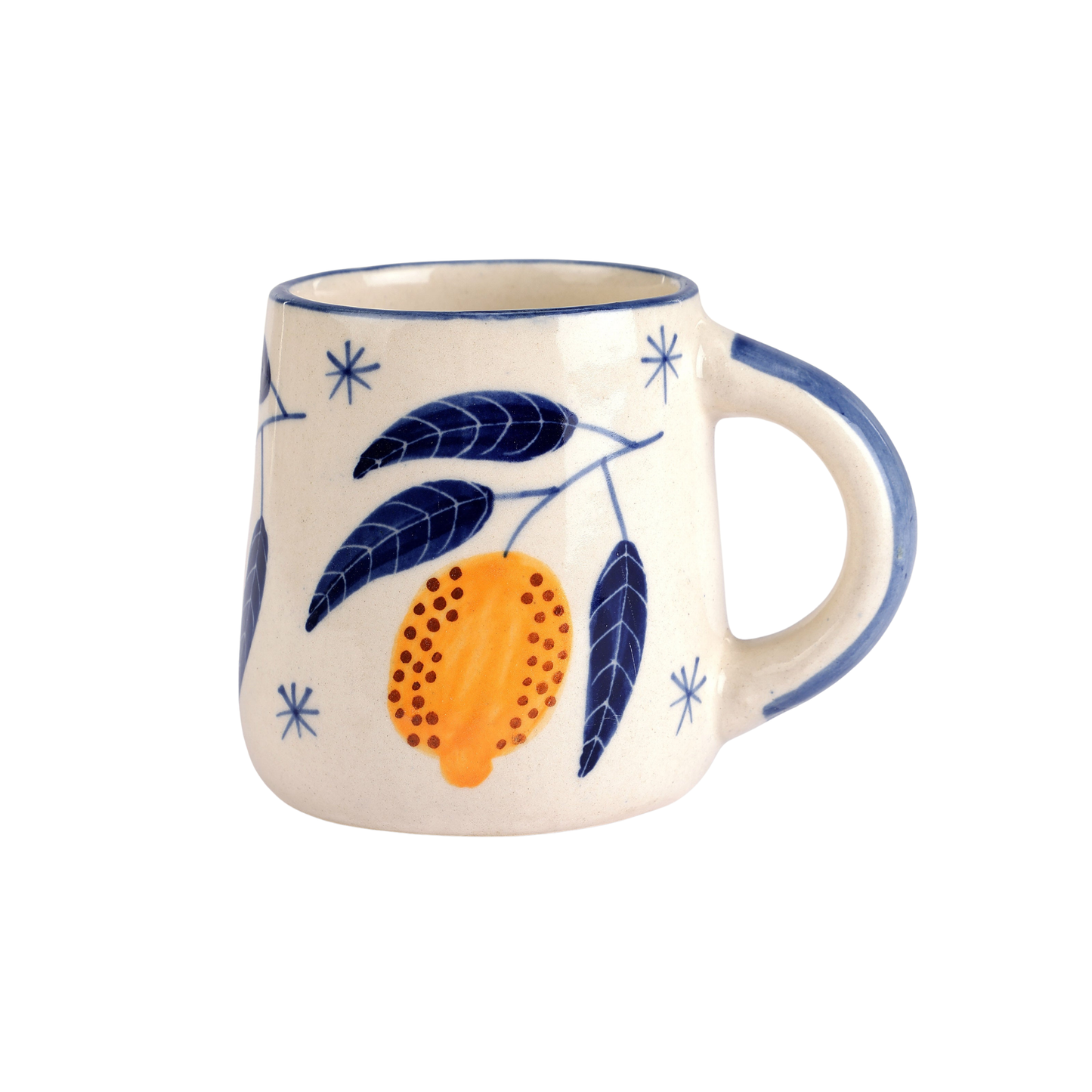 Lemon Coffee Mug- Yellow (set of 2)
