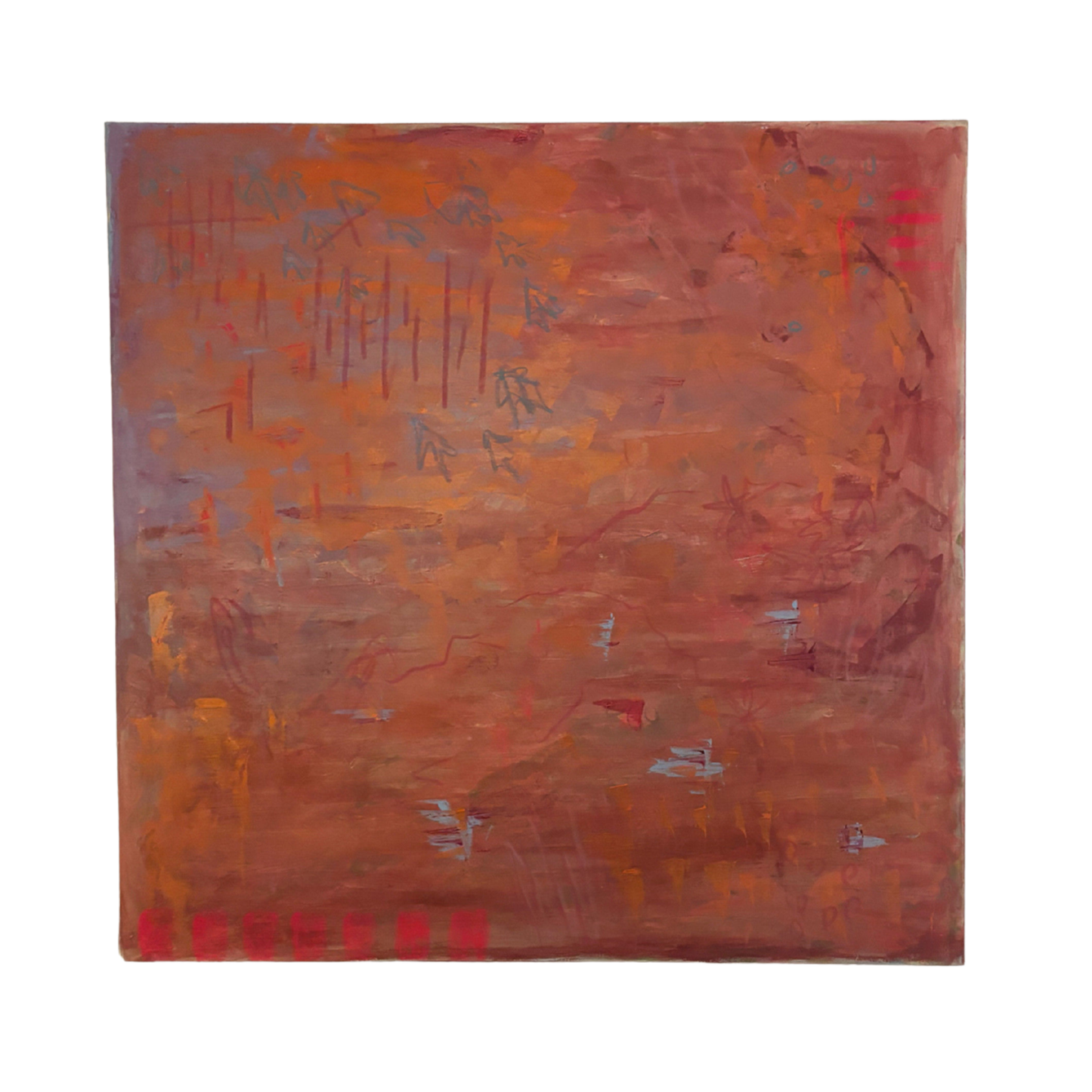 Red Sky at Night Painting