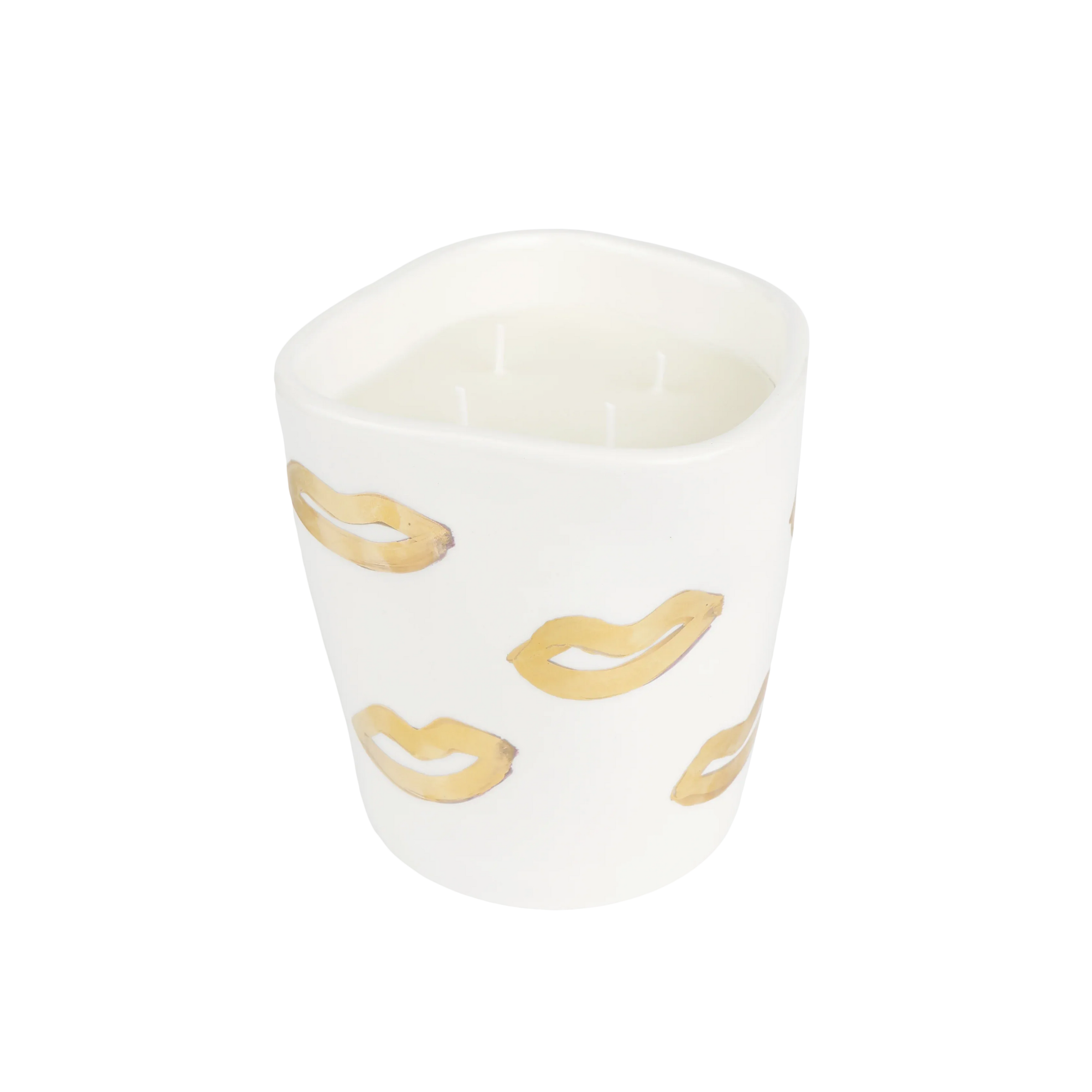 Gold Kiss Candle