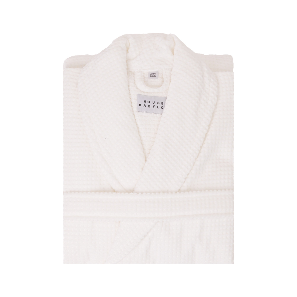 Bathrobe | Velour White