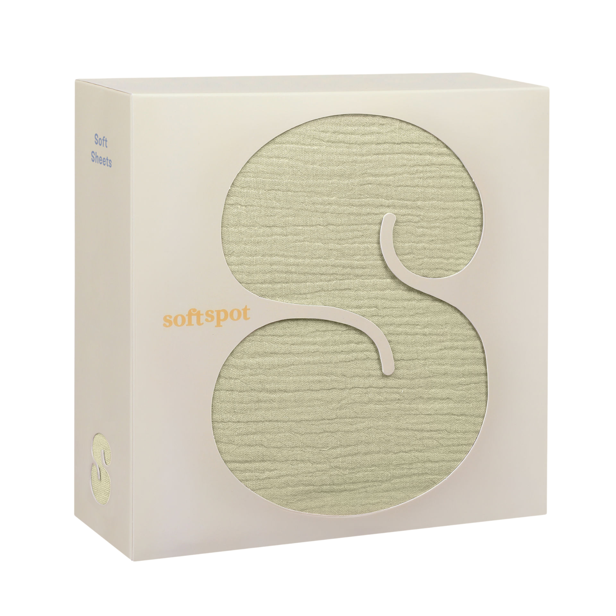 Soft Crib Sheet – Pea