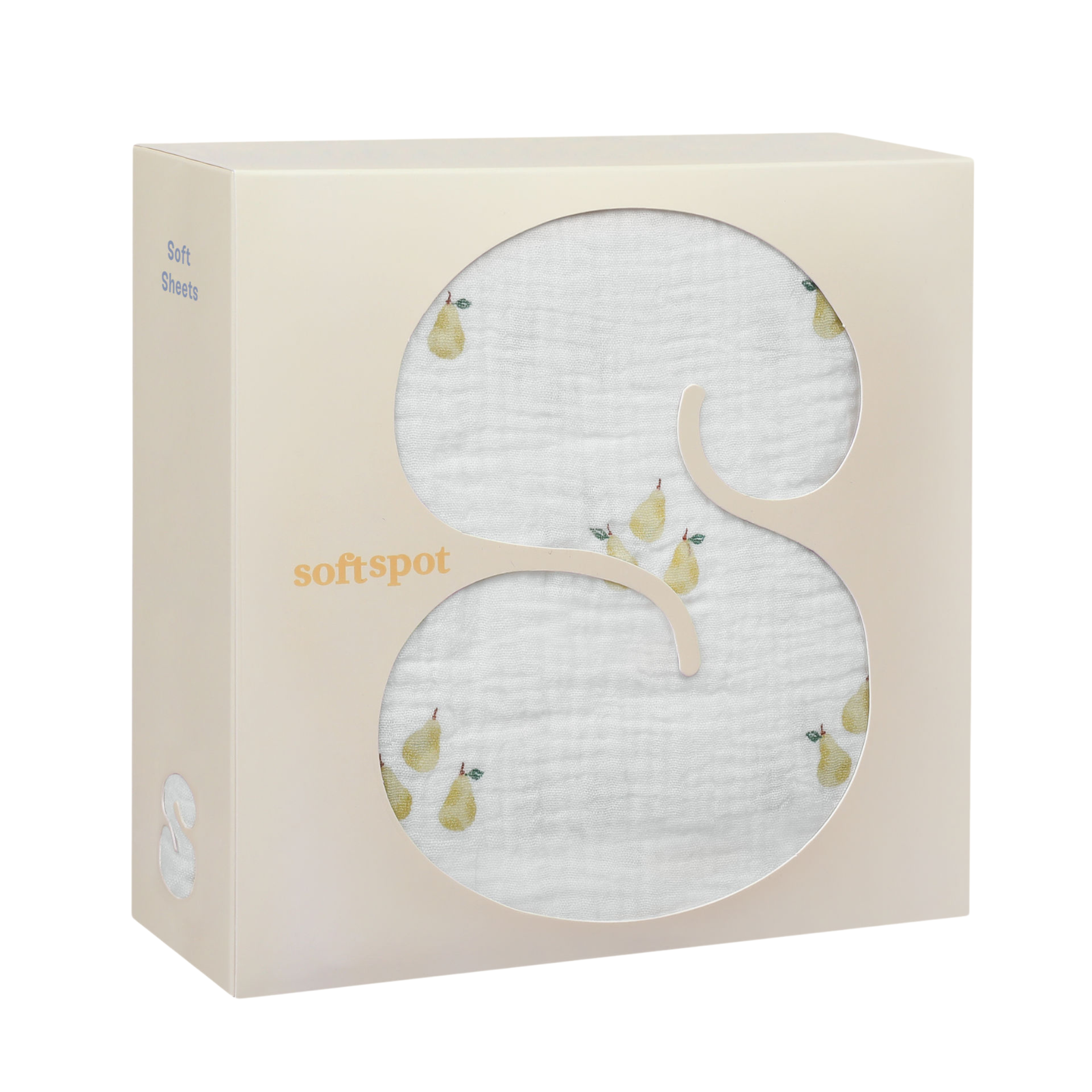 Soft Crib Sheet – Pear
