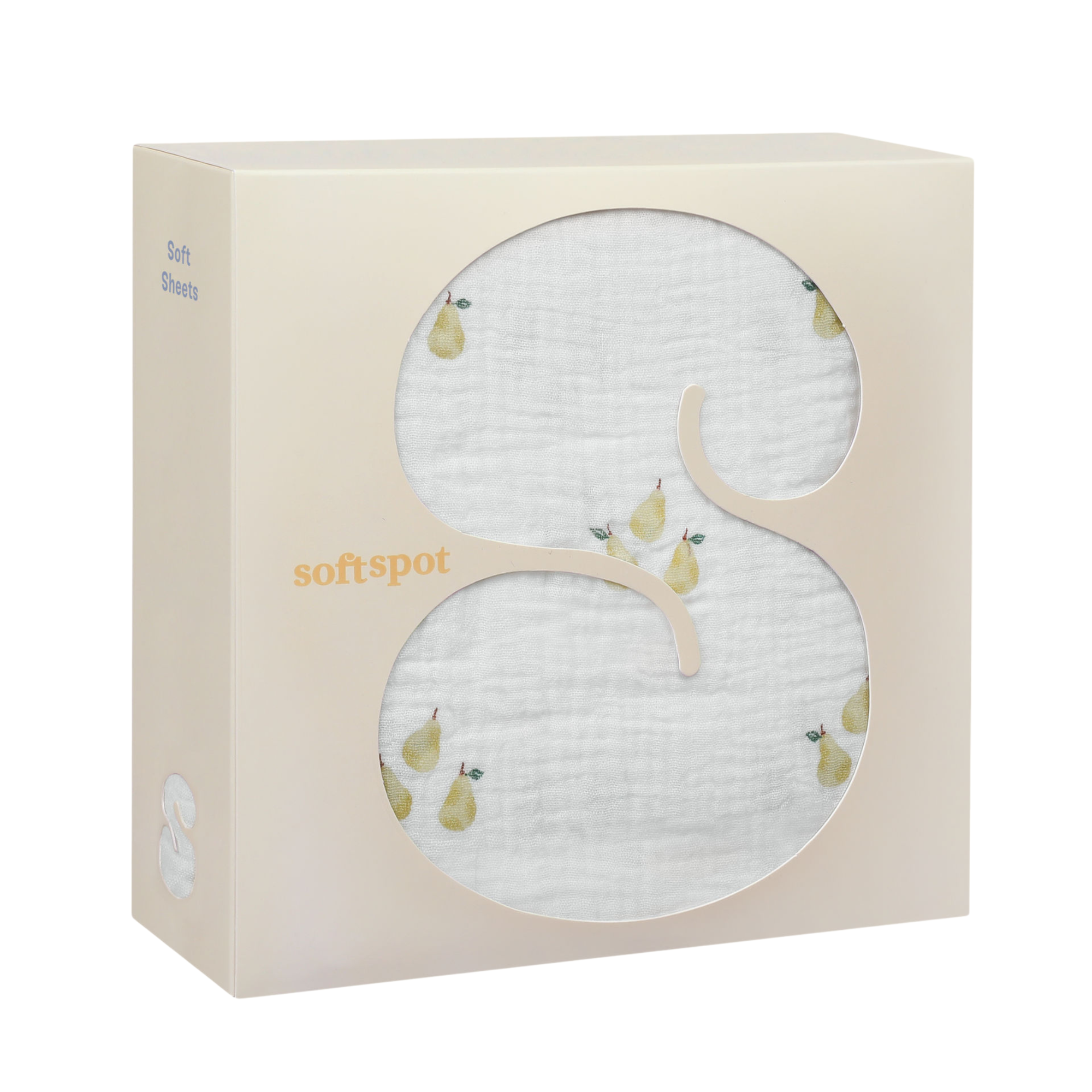 Soft Crib Sheet – Pear