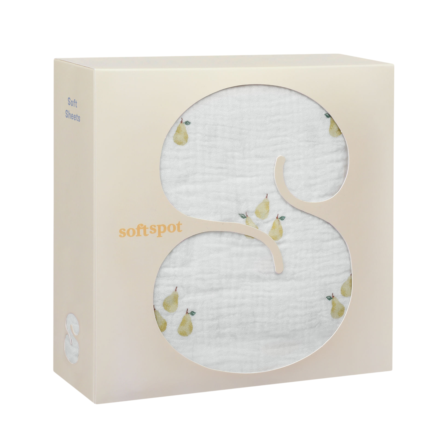 Soft Crib Sheet – Pear