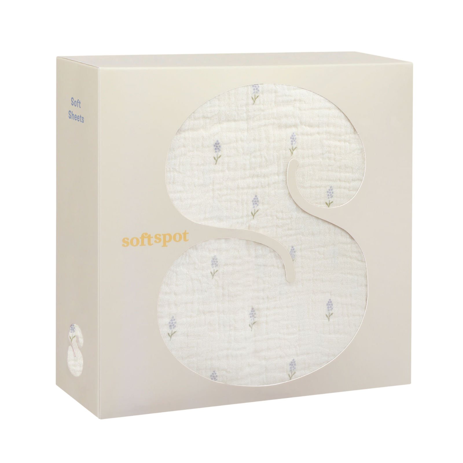 Soft Crib Sheet – Lavender Field