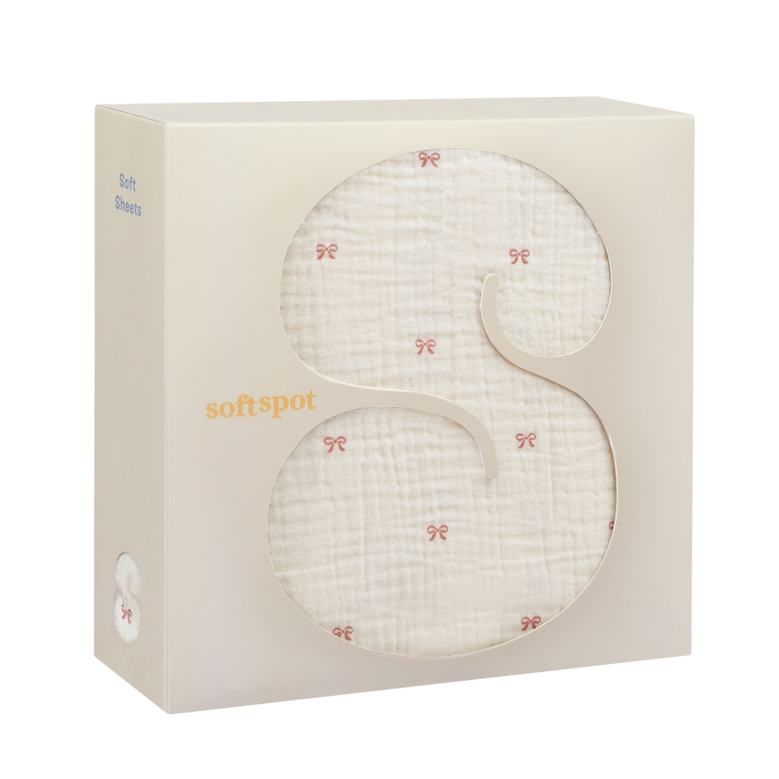 Soft Crib Sheet – Ribbon