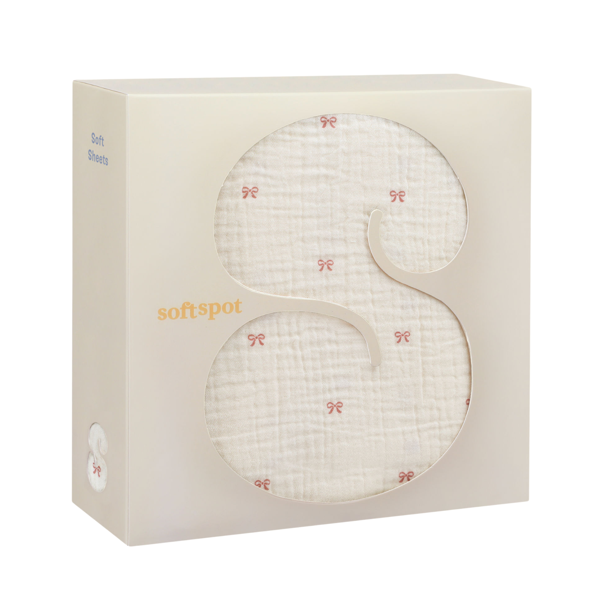 Soft Crib Sheet – Ribbon
