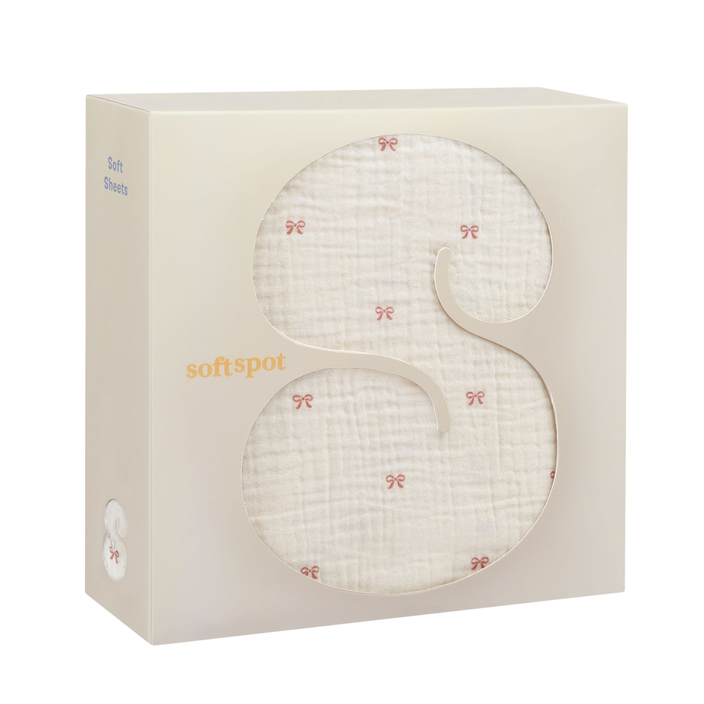 Soft Crib Sheet – Ribbon