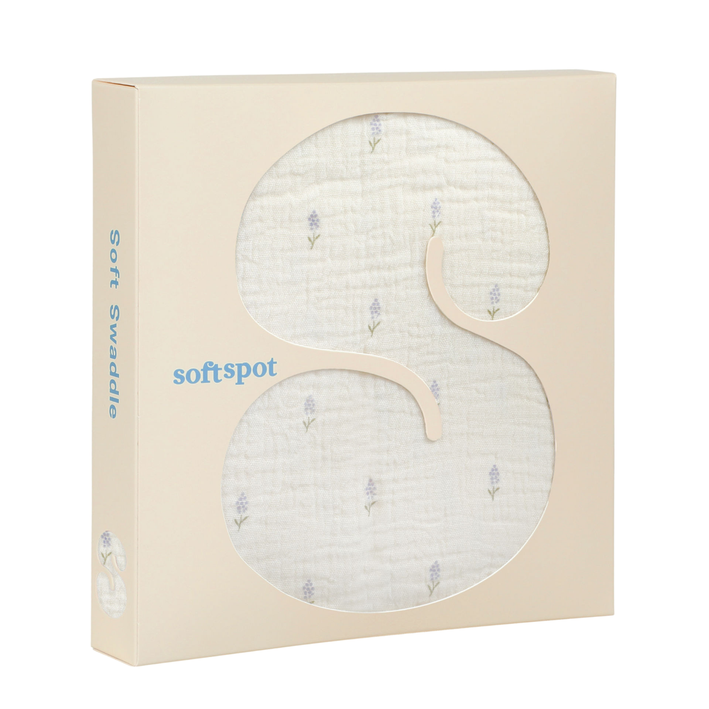 Soft Swaddle – Lavender Field