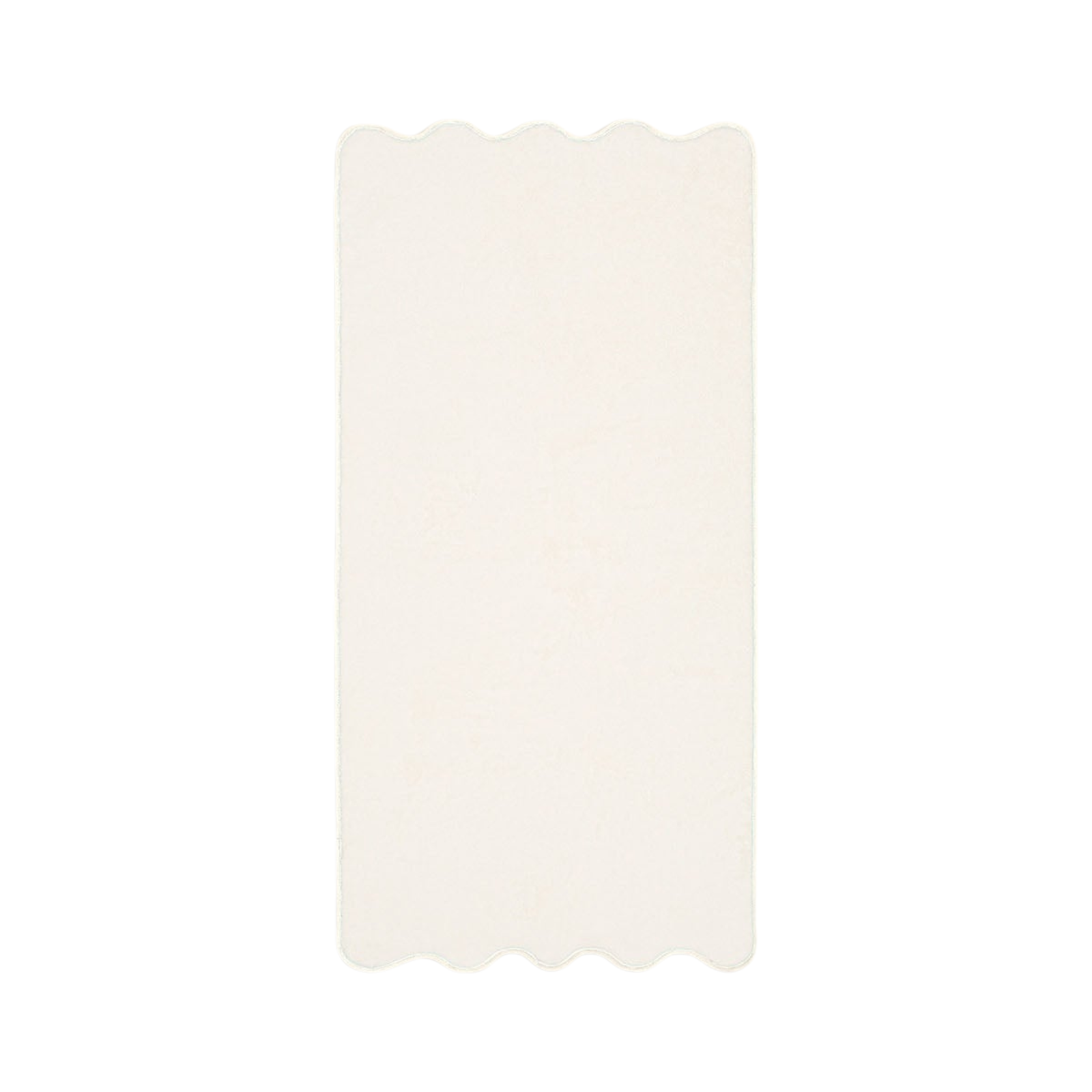Ivory Cotton Wavy Hand Towel
