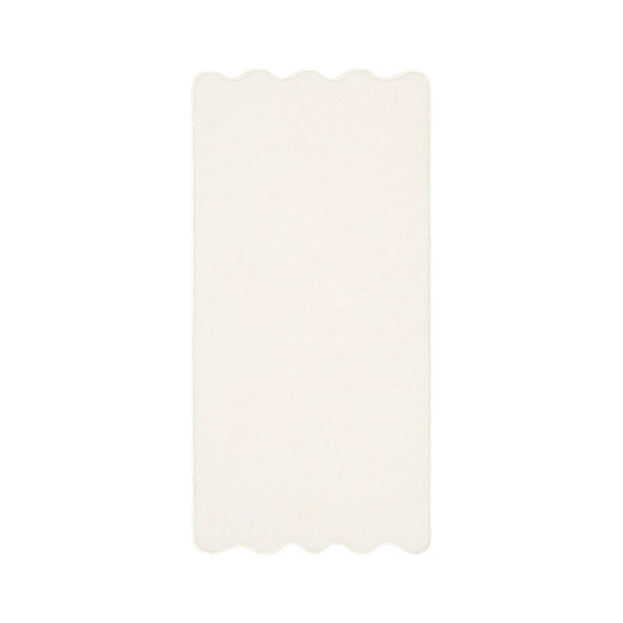 Ivory Cotton Wavy Hand Towel