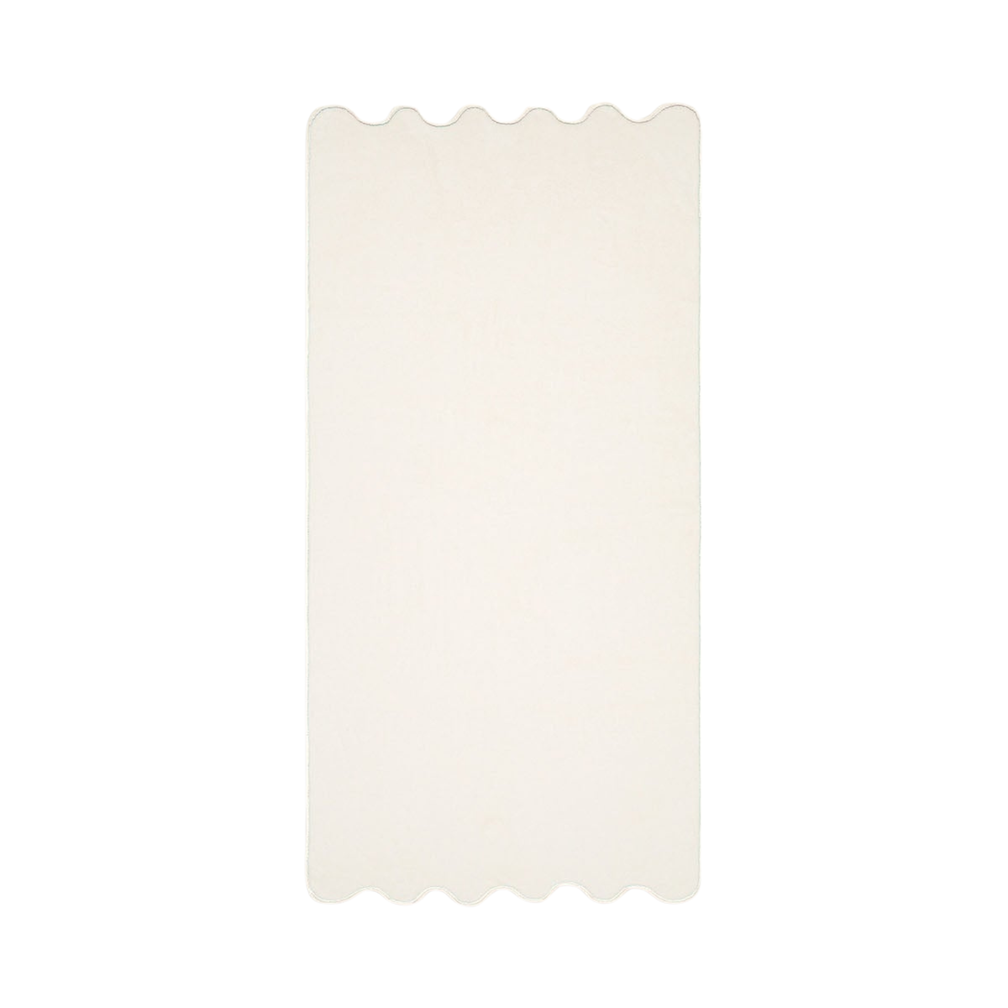 Ivory Cotton Wavy Bath Towel