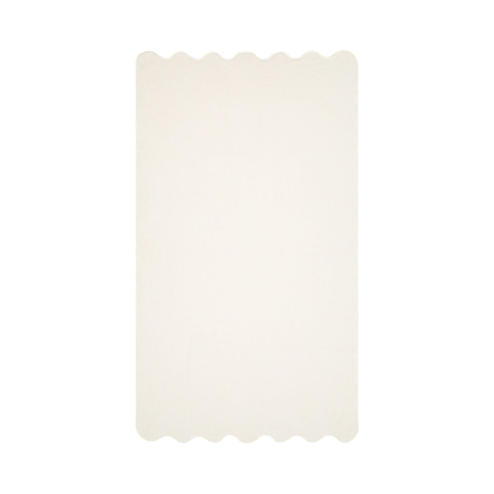Ivory Cotton Wavy Bath Sheet