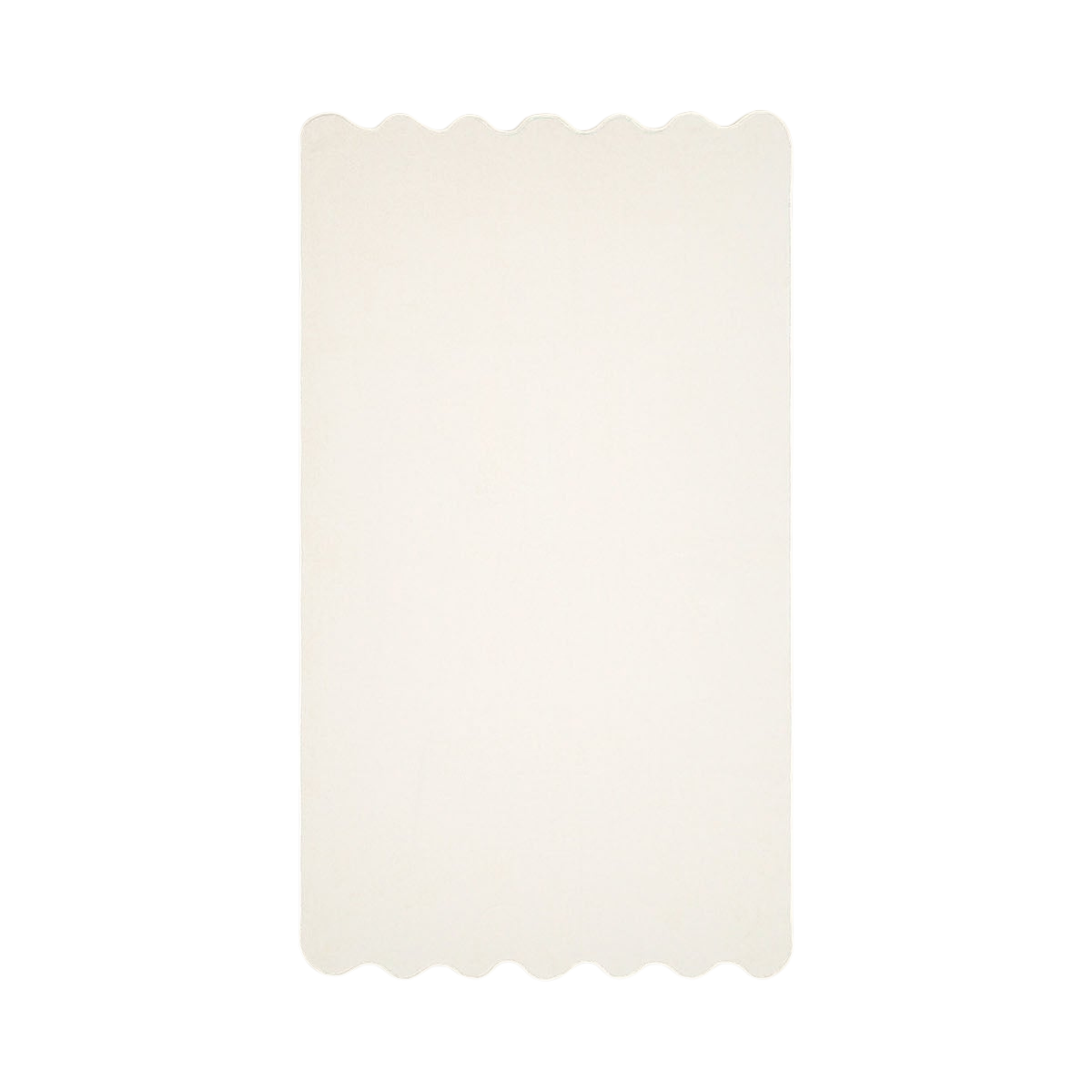 Ivory Cotton Wavy Bath Sheet