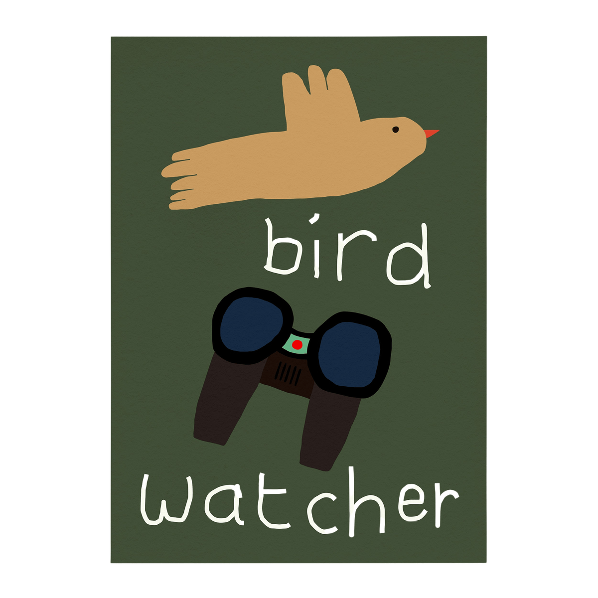 Bird Watcher Print