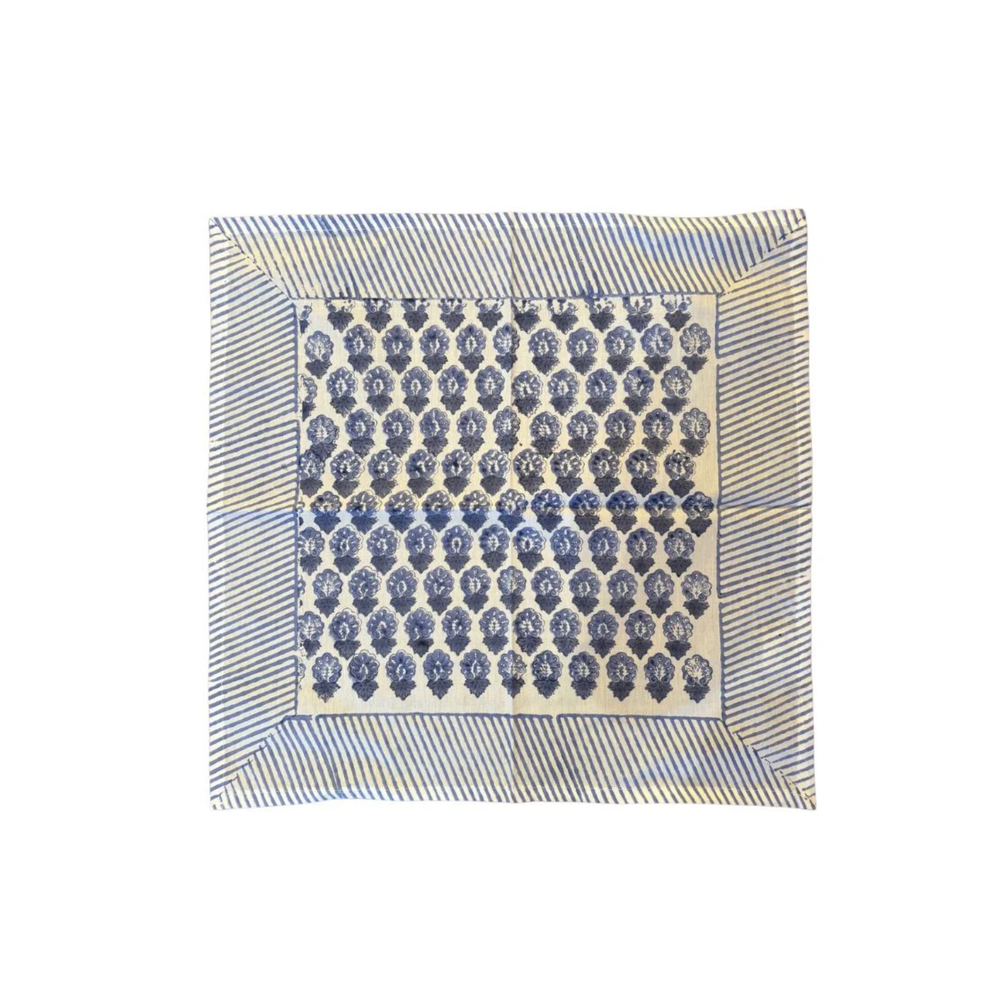 Nellie Napkin In Blue (Set Of 4)