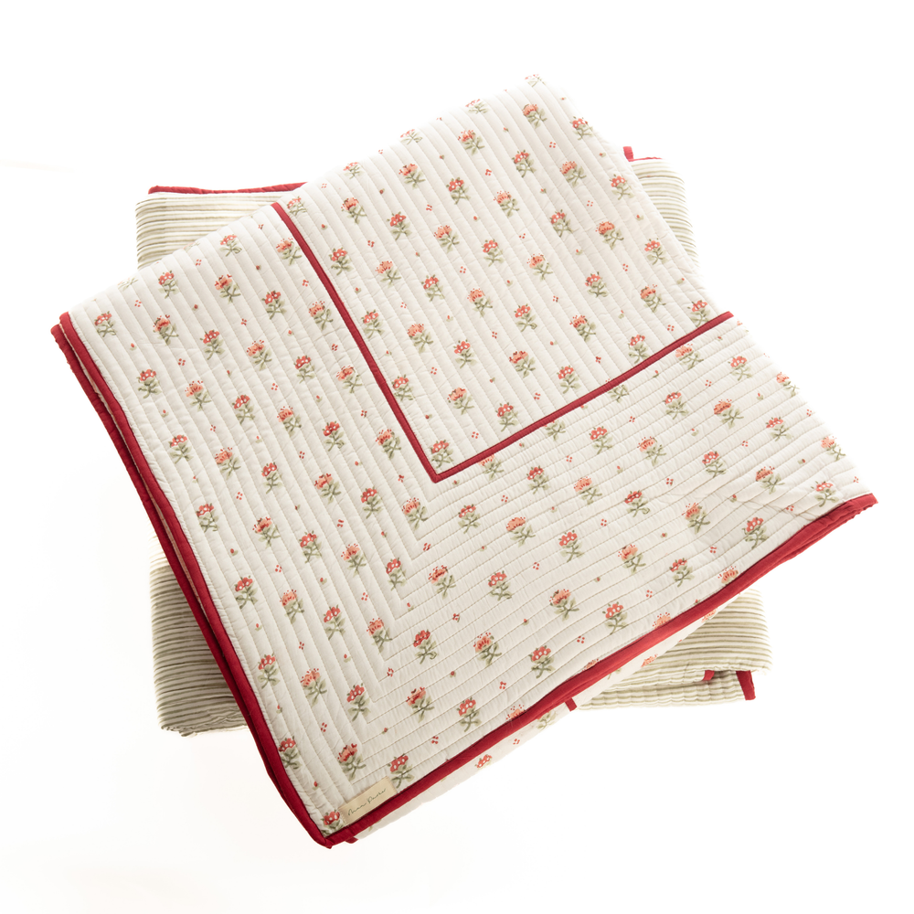 Blume King Size Quilt - Green