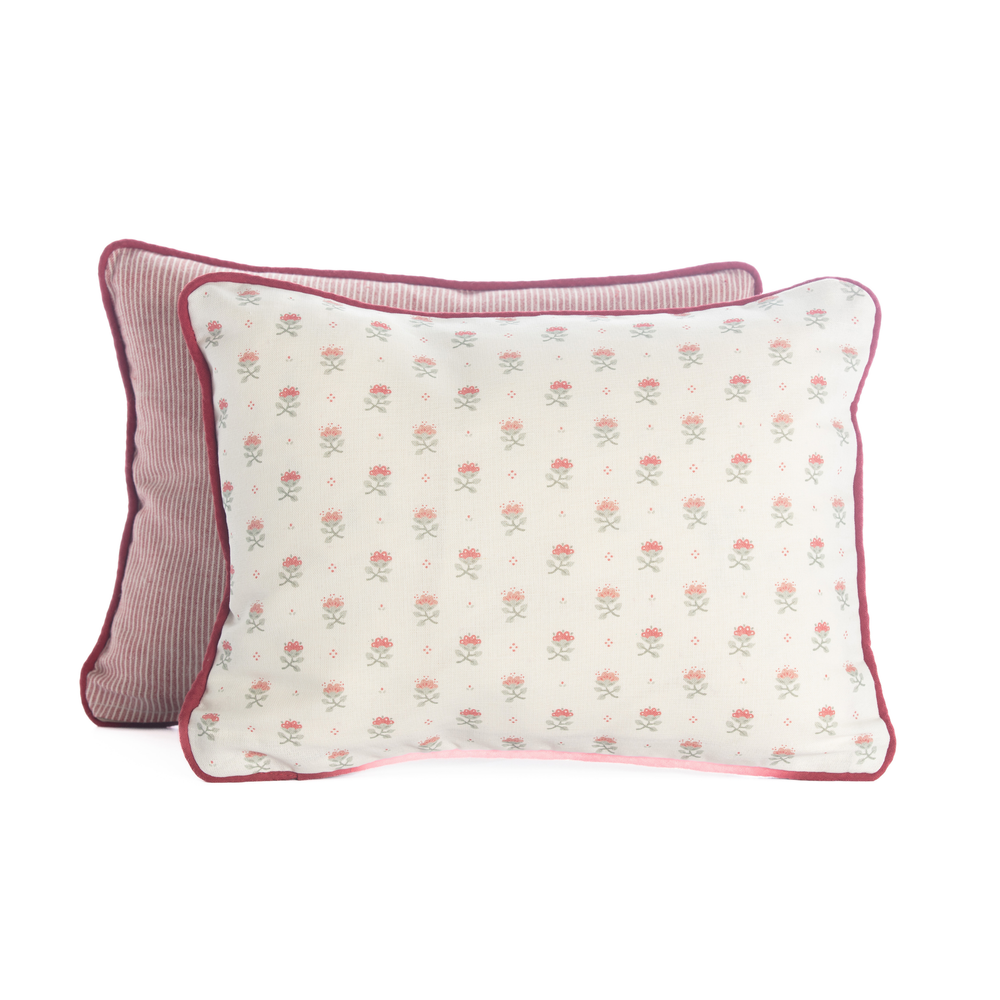 Blume Red Cushion – Rectangle