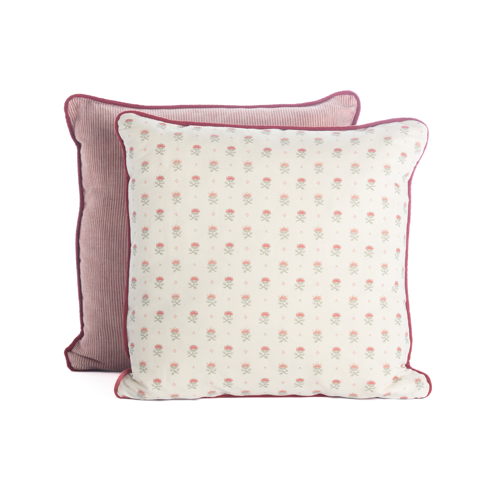 Blume Red Cushion – Square