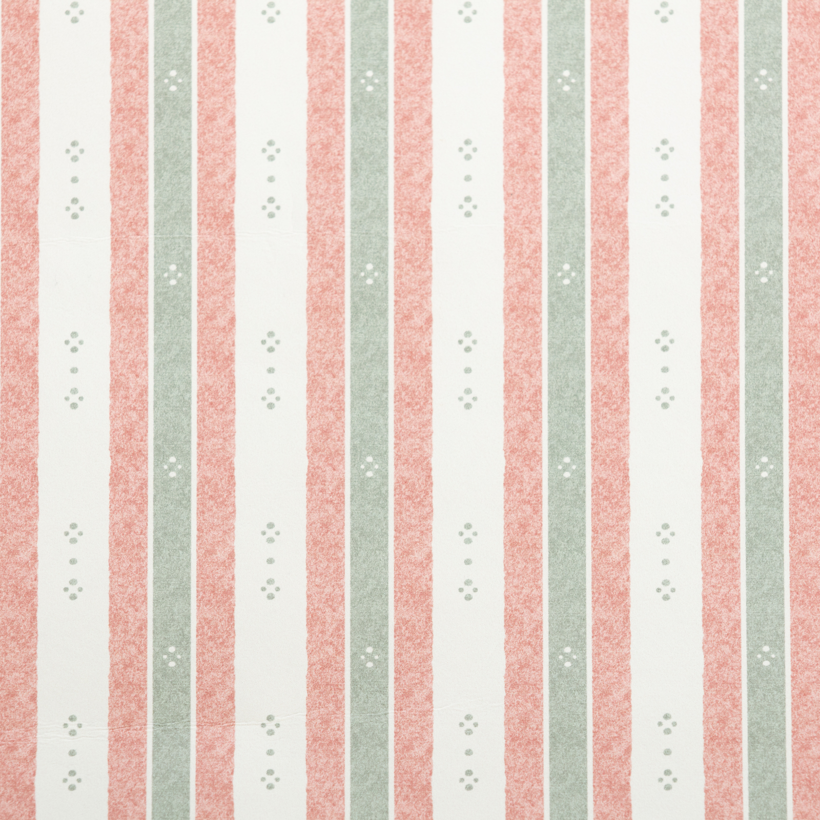 Salzburg Stripe Wallpaper – Green & Red