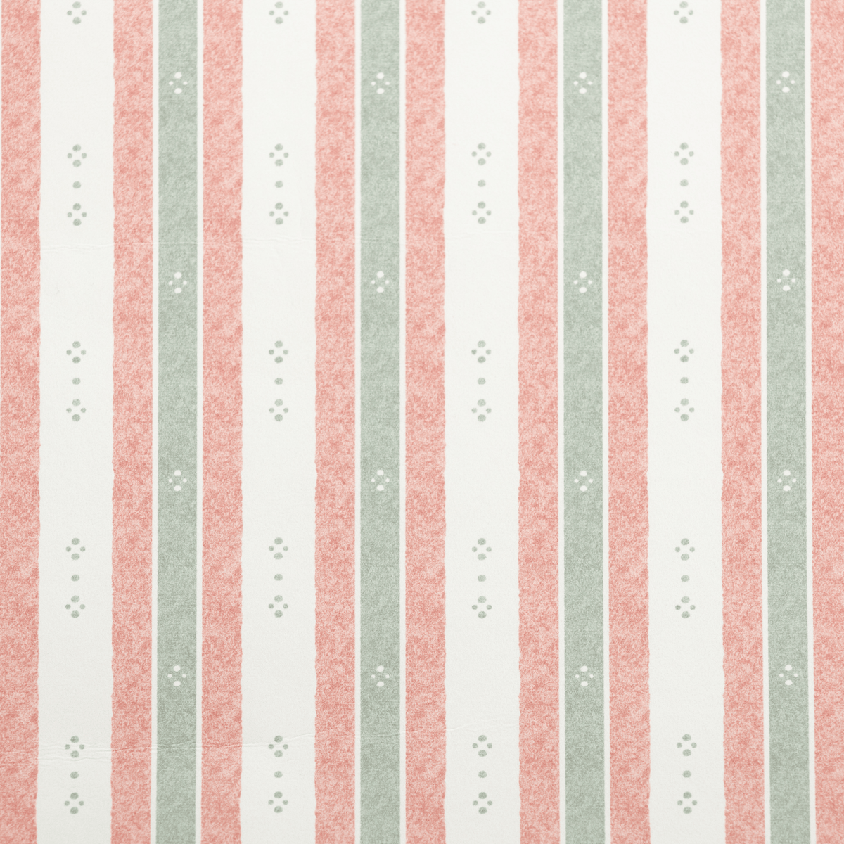 Salzburg Stripe Wallpaper – Green & Red