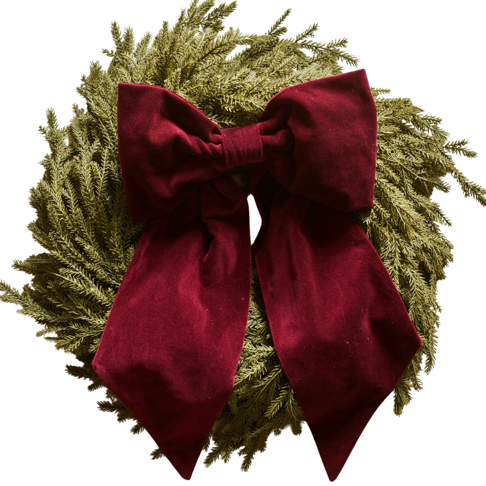 Velvet Christmas Bow