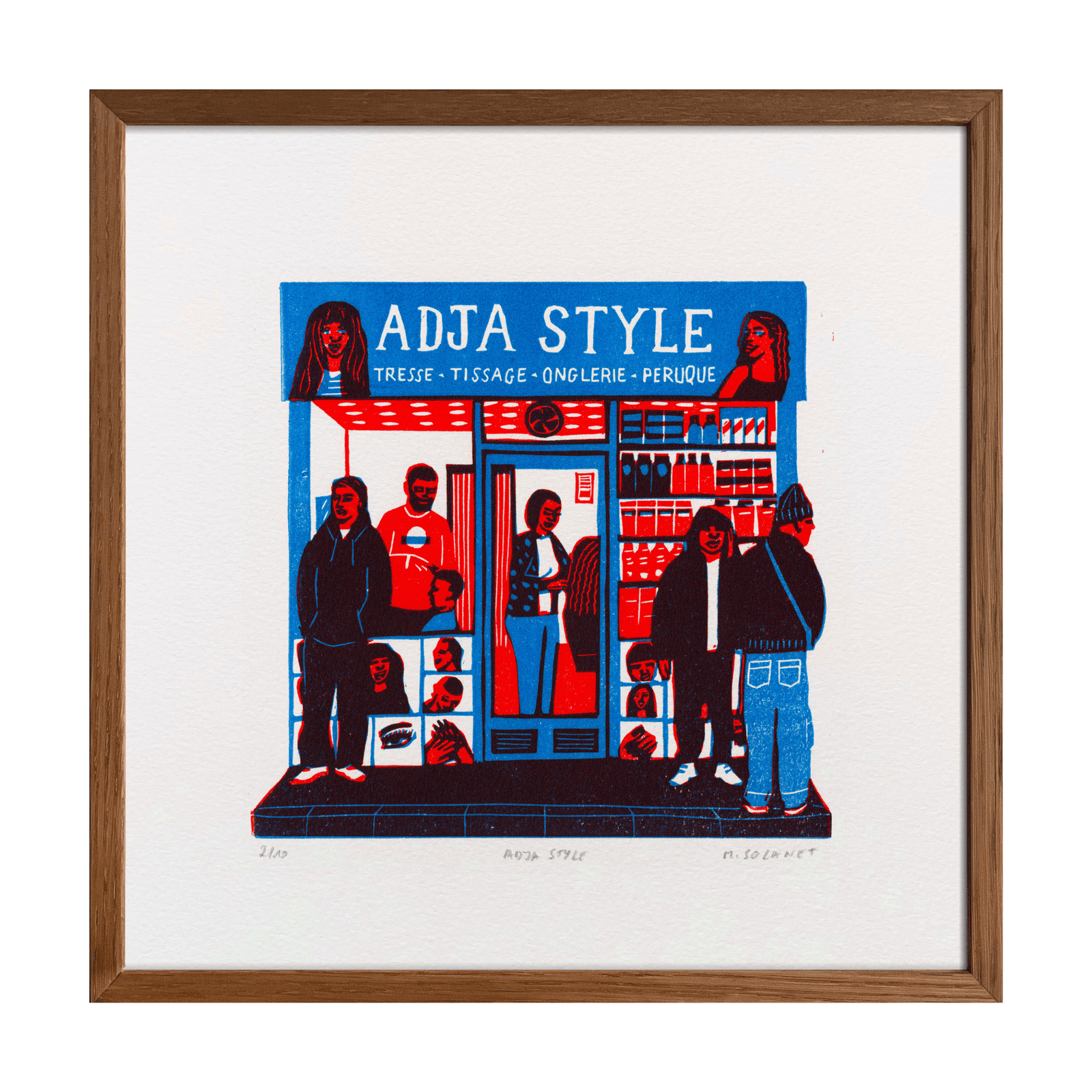 Adja Style Print