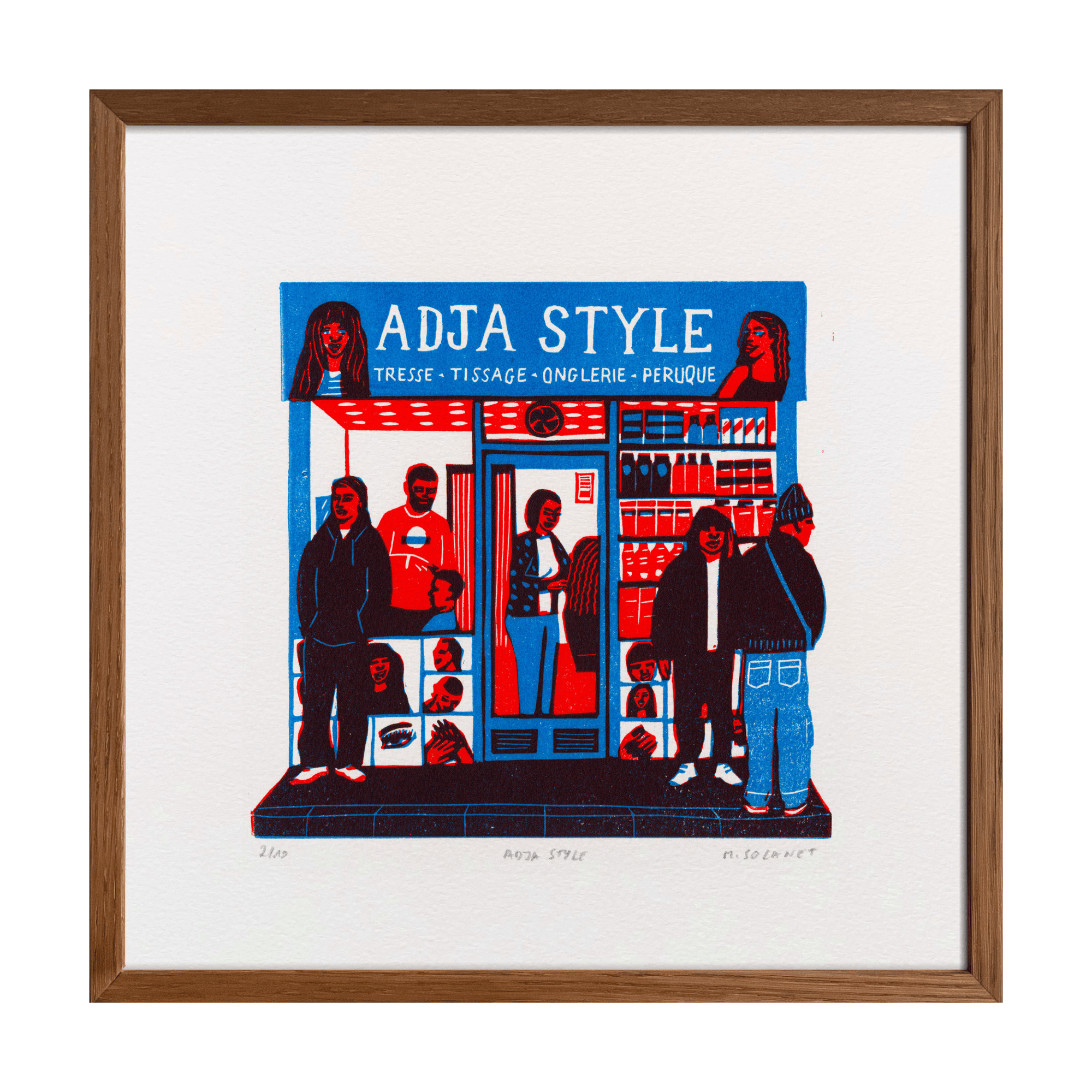 Adja Style Print