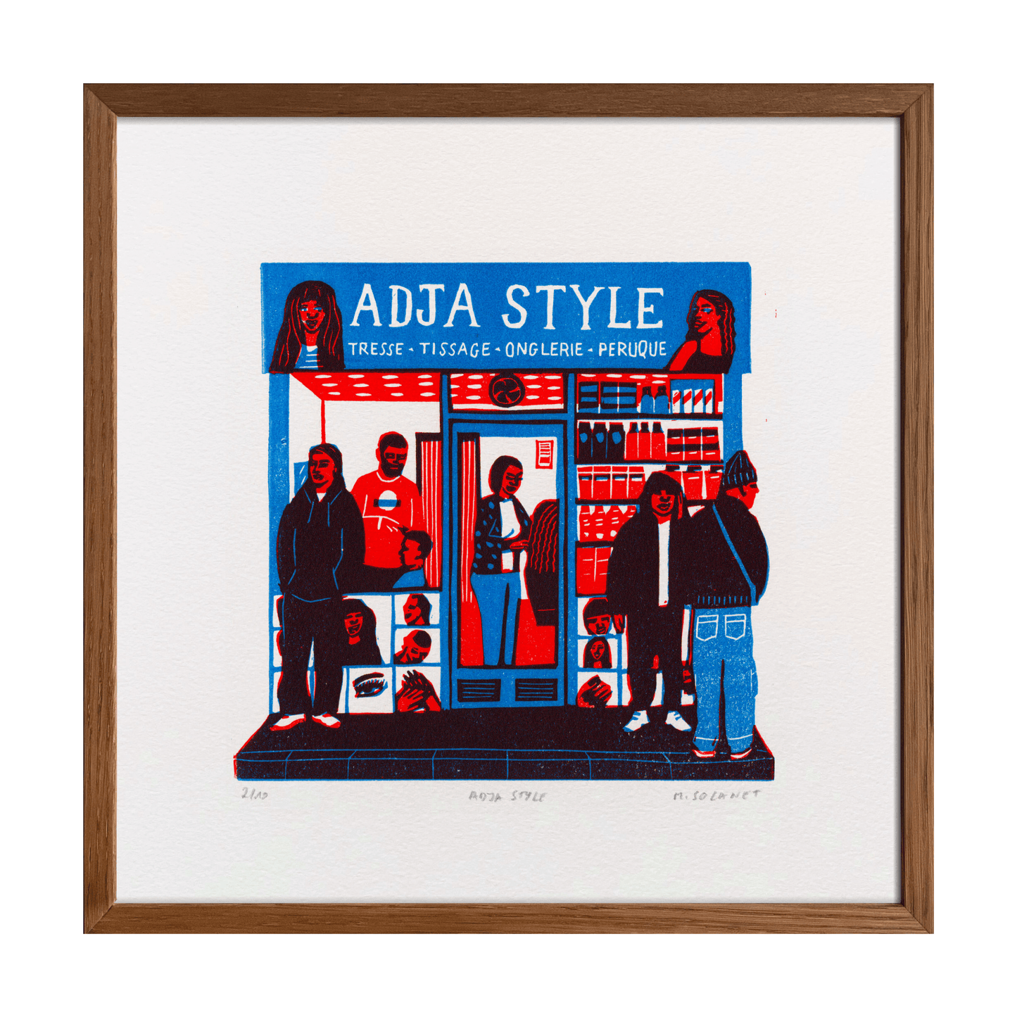 Adja Style Print