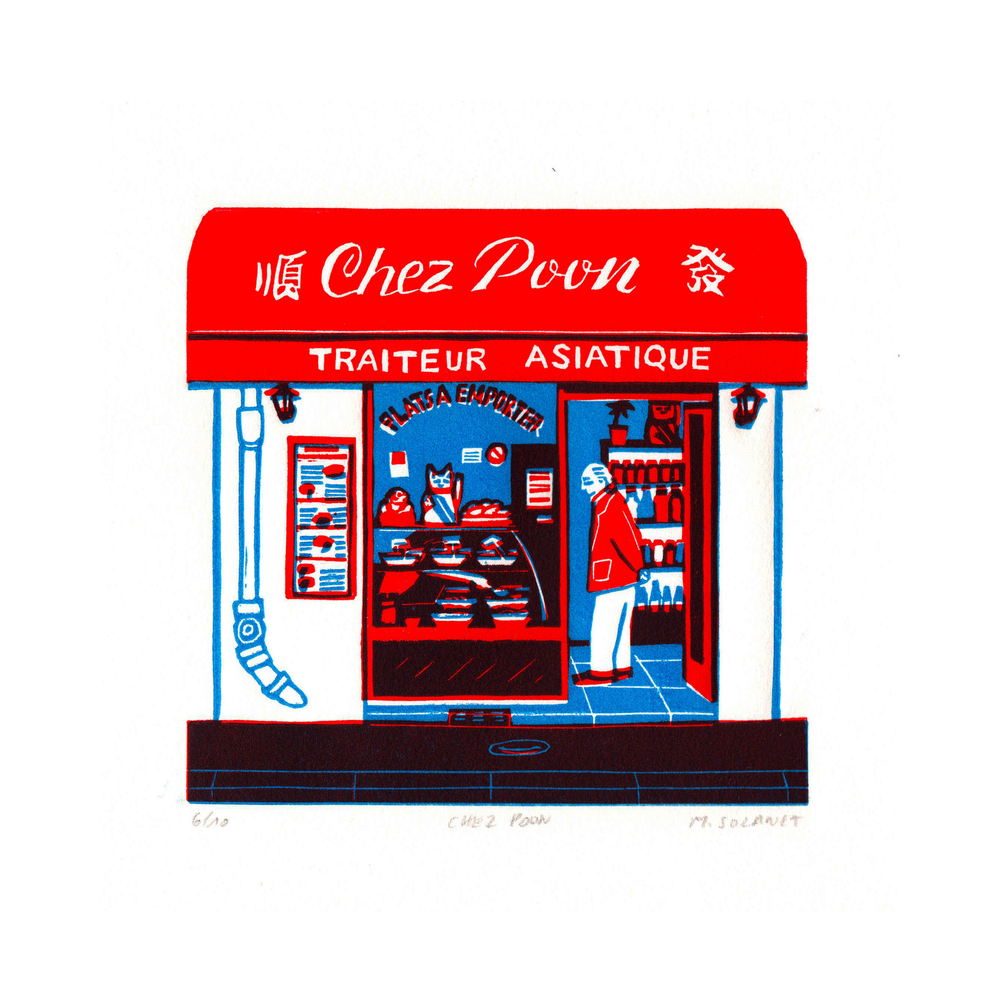 Chez Poon Print