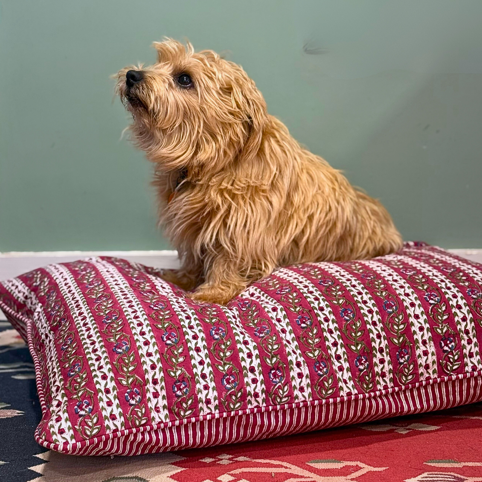 Folk Dog Bed