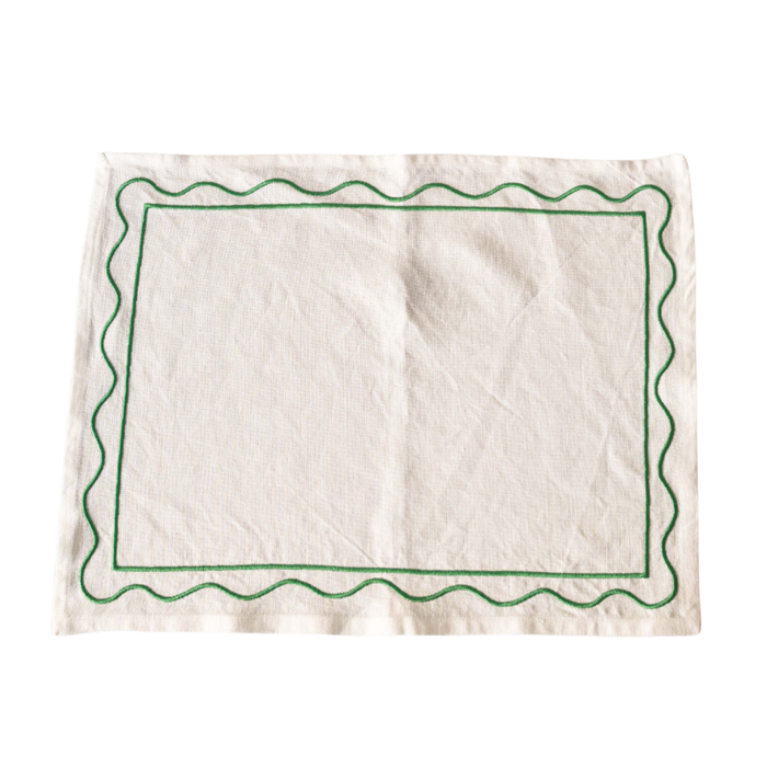 Set of 2 Miró Placemats – Green