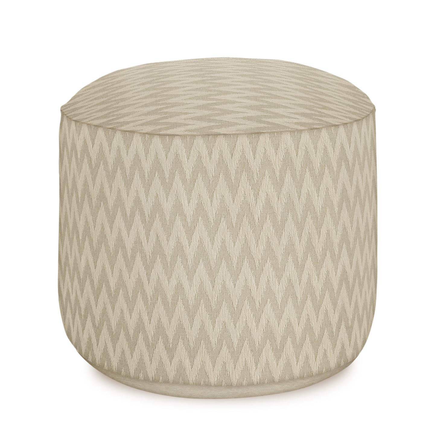 All-season Pouf Rosita Sand & Ecru