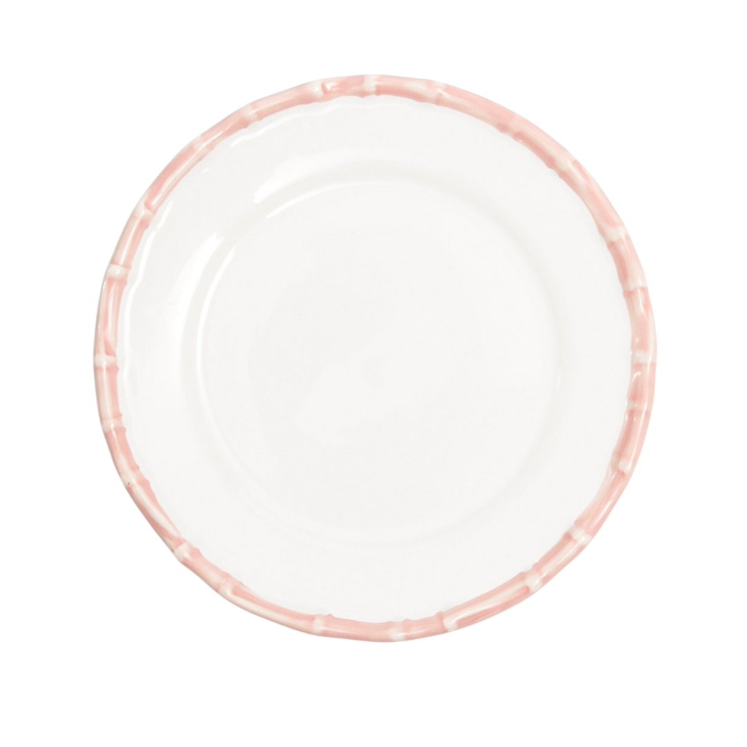 Large Pink Bamboo Dinner Plate (1 Piece)