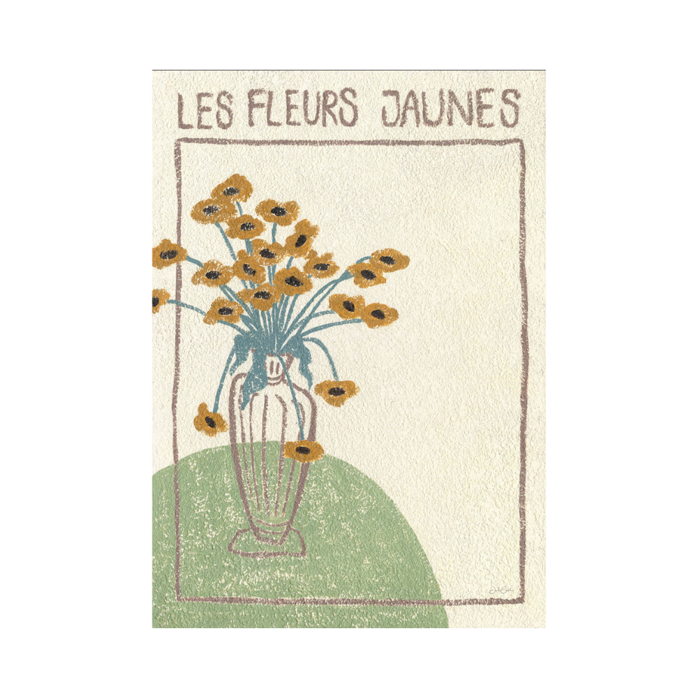 Les Fleurs Jaunes - Original Painting