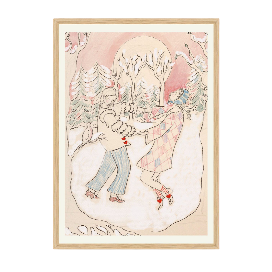 Winter Birds - Fine Art Print