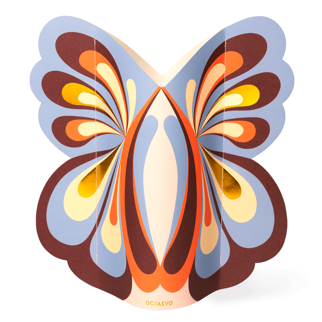 Butterfly Paper Vase