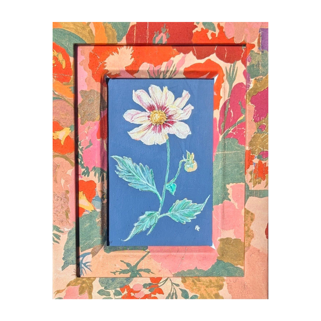 Dahlia Painting