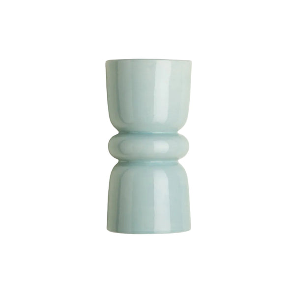 Redonda Up & Down Ceramic Wall Light, Dawn Blue